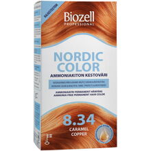 1 set - 8.34 Caramel Copper - Biozell Nordic Color