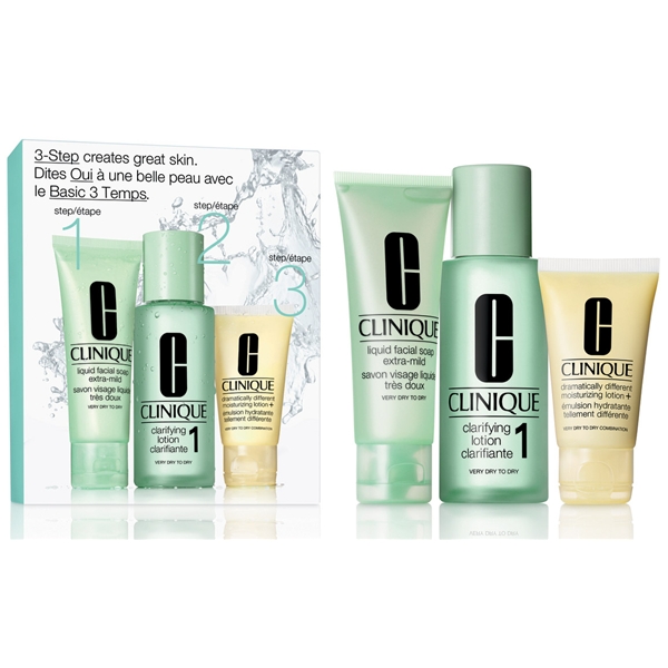 3-Step Skin Care Intro Set, Skin Type 1