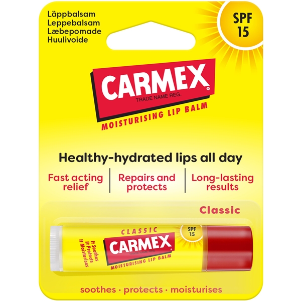Carmex Lip Balm Classic Stick SPF15 (Bilde 1 av 3)
