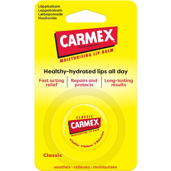 Carmex Lip Balm Classic Jar (Bilde 1 av 3)