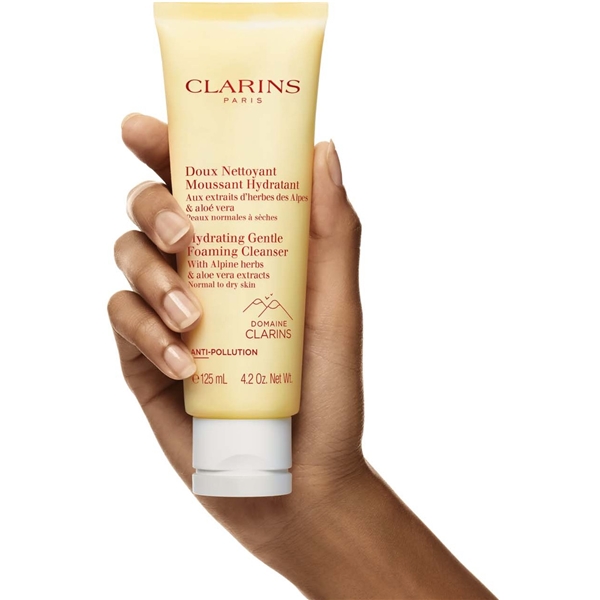 Clarins Hydrating Gentle Foaming Cleanser (Bilde 3 av 5)