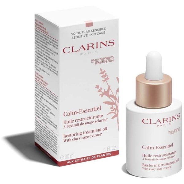 Clarins Calm Essentiel Restoring Treatment Oil (Bilde 2 av 5)