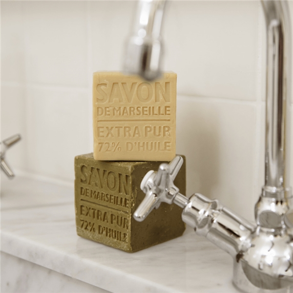 Cube Of Marseille Soap Olive (Bilde 2 av 4)