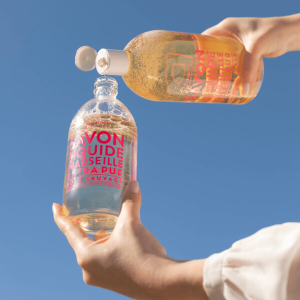 Liquid Marseille Soap Refill Wild Rose (Bilde 3 av 3)