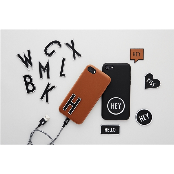 Design Letters MyCover iPhone 7/8 Cognac (Bilde 2 av 2)