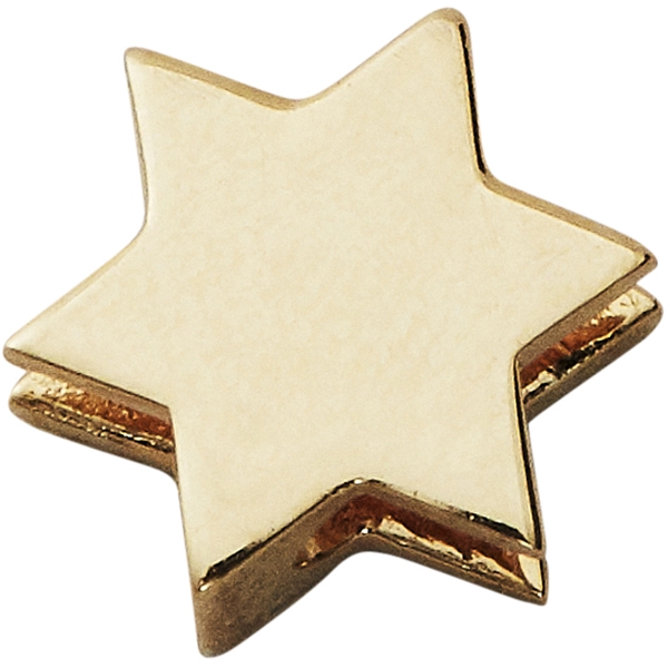 Design Letters Star Charm Gold (Bilde 1 av 2)