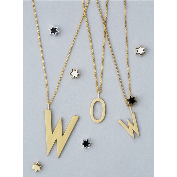 Design Letters Star Charm Gold (Bilde 2 av 2)