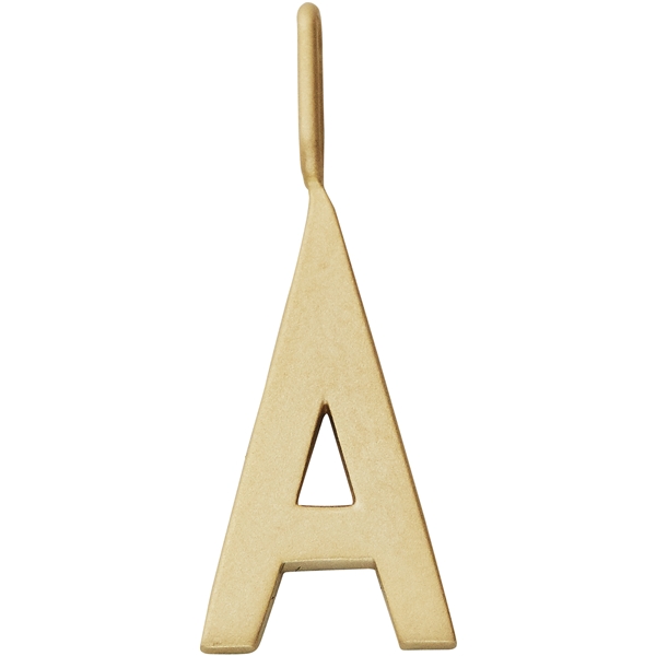 Design Letters Archetype Charm 16 mm Gold A-Z (Bilde 1 av 2)