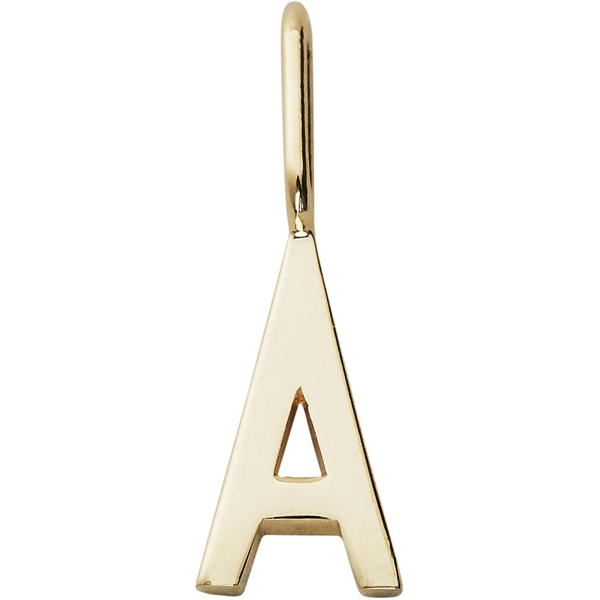 Design Letters Archetype Charm 10 mm Gold A-Z (Bilde 1 av 3)