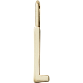 Design Letters Archetype Charm 10 mm Gold A-Z L