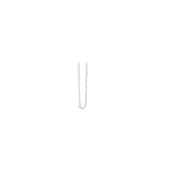 Design Letters Necklace Chain 45 cm Silver (Bilde 1 av 2)