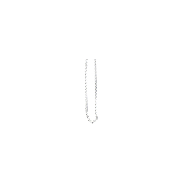 Design Letters Necklace Chain 60 cm Silver (Bilde 1 av 2)