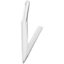 Design Letters Archetype Charm 10 mm Silver A-Z V