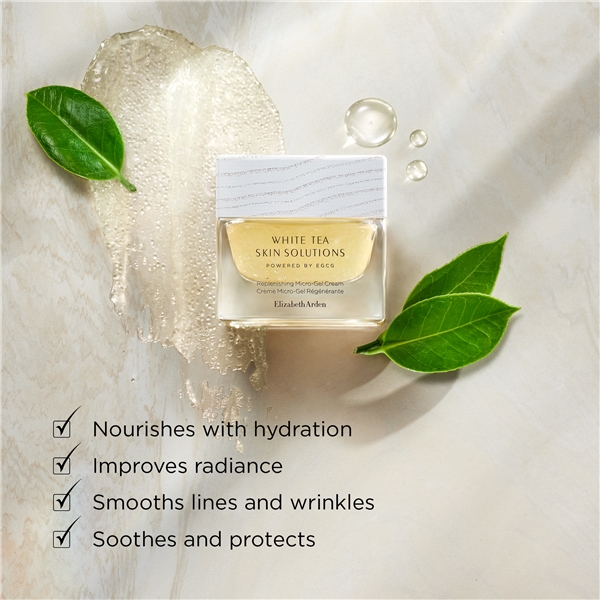 White Tea Skin - Replenishing Micro-Gel Cream (Bilde 4 av 8)