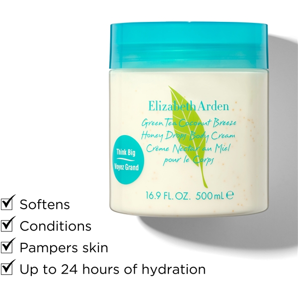 Green Tea Coconut Breeze - Body Cream (Bilde 2 av 5)