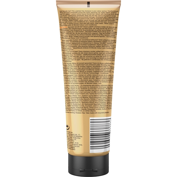 Fudge All Blonde Colour Boost Shampoo (Bilde 2 av 2)