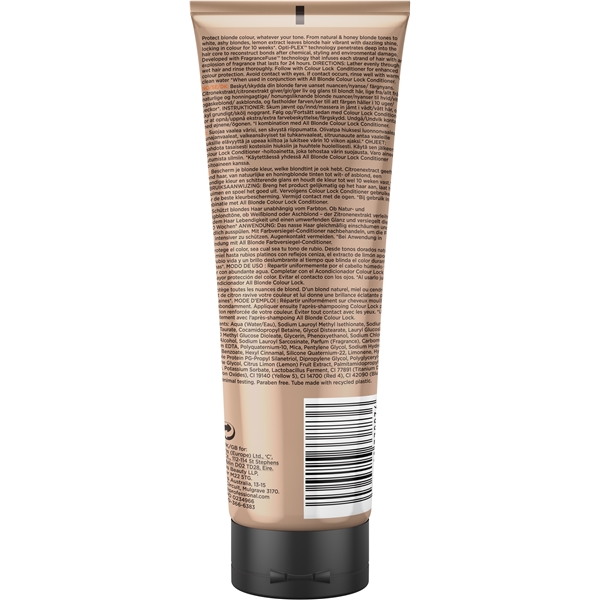 Fudge All Blonde Colour Lock Shampoo (Bilde 2 av 9)