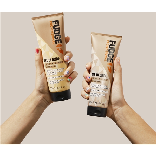 Fudge All Blonde Colour Lock Shampoo (Bilde 4 av 9)