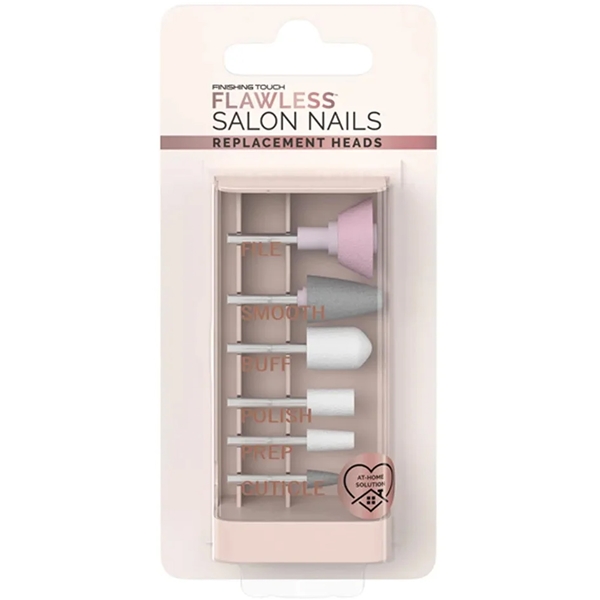 Flawless Salon Nails Replacement Heads (Bilde 1 av 2)