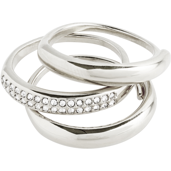 14242-6004 BLOOM Crystal Ring 3 in 1 Set (Bilde 1 av 3)