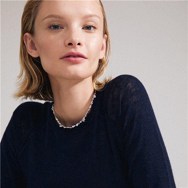 11243-6011 FOCUS Necklace Silver Plated (Bilde 3 av 4)