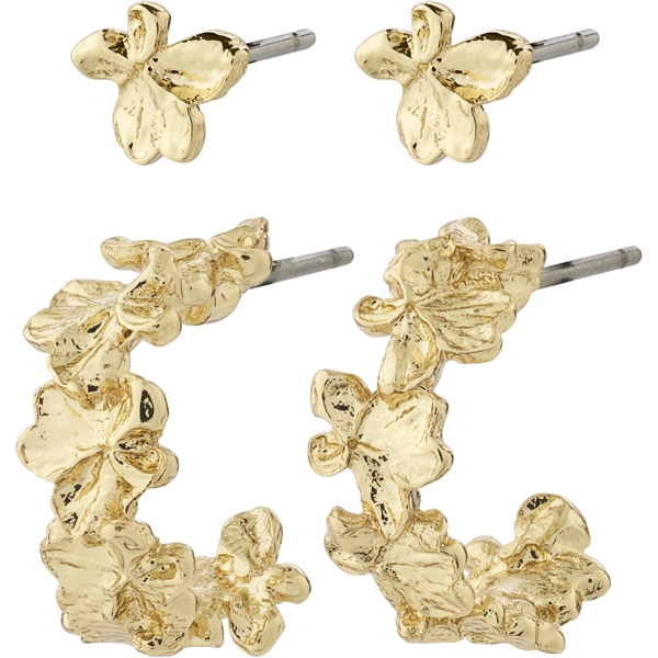 65243-2013 ZHURI Earrings 2 In 1 Set (Bilde 1 av 4)