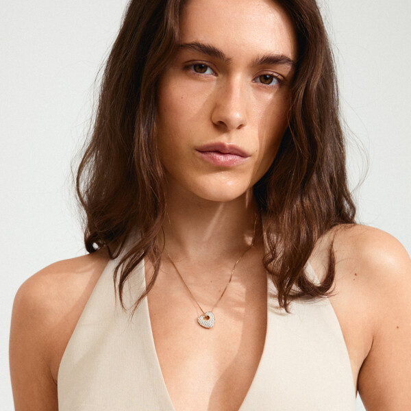 10251-2001 DUNE Heart Necklace (Bilde 3 av 5)