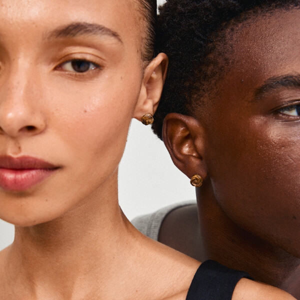 26252-2533 ADEM Tiger Eye Earrings (Bilde 3 av 4)