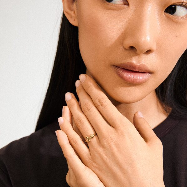 63253-2014 Lulu Bow Stack Ring (Bilde 2 av 3)