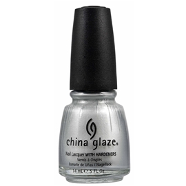 China Glaze Nail Lacquer 14 ml Platinum Silver