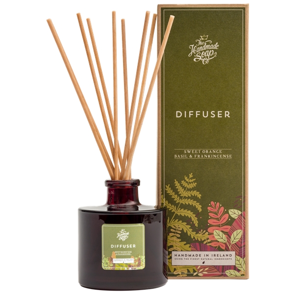 Diffuser Sweet Orange, Basil & Frankinsence