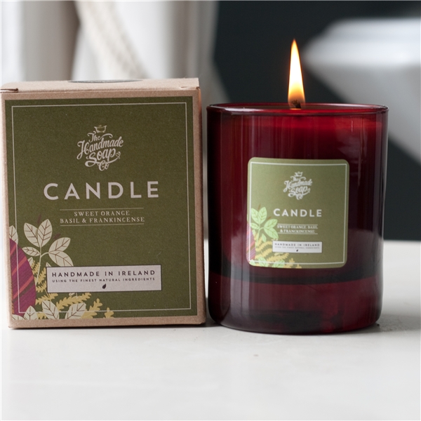 Candle Sweet Orange, Basil & Frankinsence (Bilde 2 av 2)