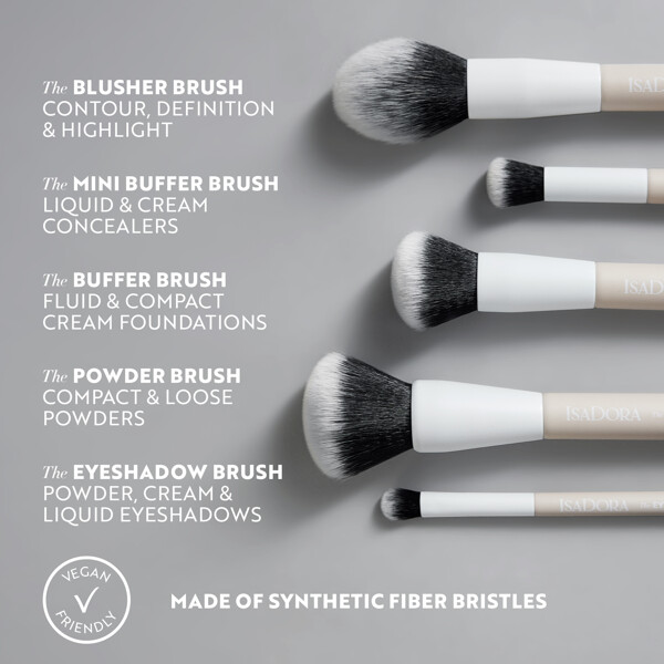 IsaDora Face Perfector Brush (Bilde 3 av 3)