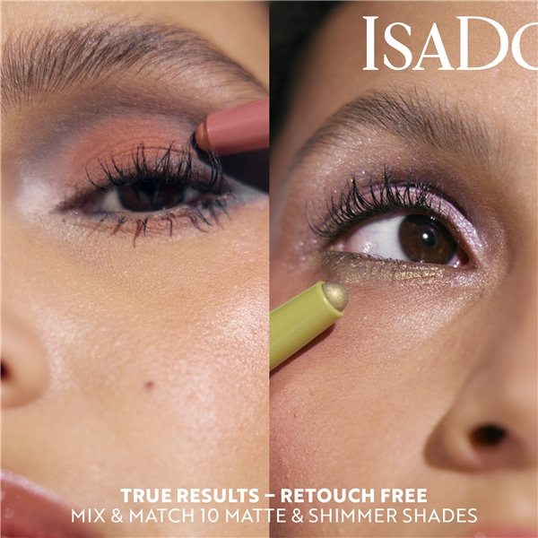 IsaDora The Shimmer Eyeshadow Stick Longwear (Bilde 4 av 9)