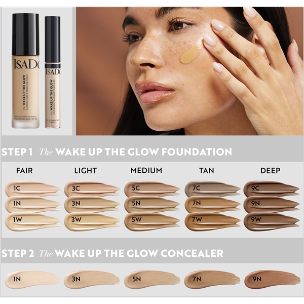 IsaDora Wake Up the Glow Concealer (Bilde 5 av 5)