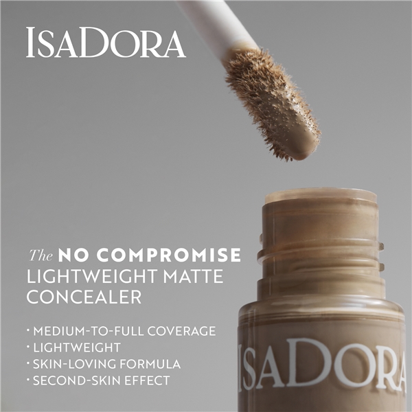 IsaDora No Compromise Lightweight Concealer (Bilde 6 av 8)