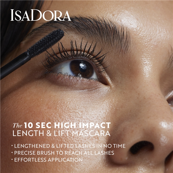IsaDora The 10 Sec High Impact Length Mascara (Bilde 5 av 7)