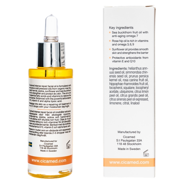 Cicamed Science Intense Repair Facial Oil (Bilde 2 av 2)