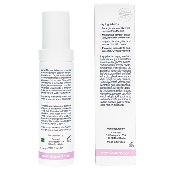 Cicamed Science 24 h Cream Balance (Bilde 2 av 2)