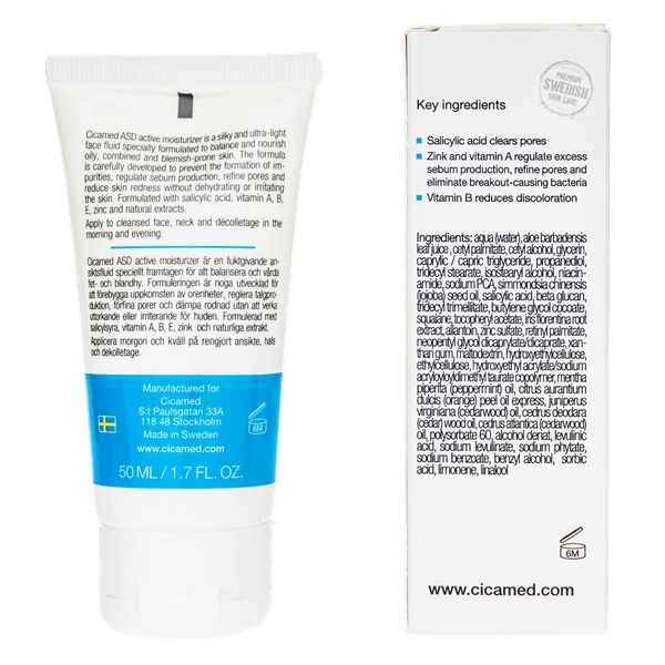 Cicamed ASD Active Moisturizer (Bilde 2 av 2)