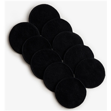 10 stk/pakke - Black - Imse Cleansing Pads