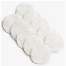 10 stk/pakke - White - Imse Cleansing Pads