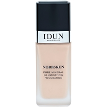 30 ml - No. 201 Jorunn - IDUN Norrsken Pure Mineral Foundation