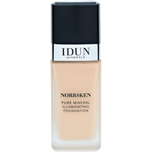 30 ml - No. 212 Ingrid - IDUN Norrsken Pure Mineral Foundation
