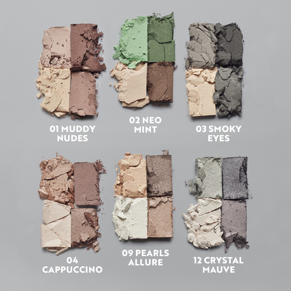 IsaDora The Quartet Eyeshadow (Bilde 5 av 6)