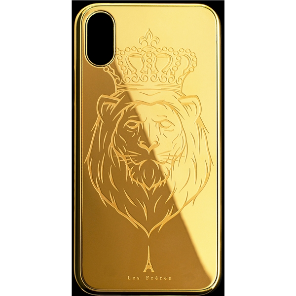 Les Fréres Golden Lion iPhone Case