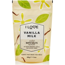 Vanilla Milk Scented Bath Salts 500 gram