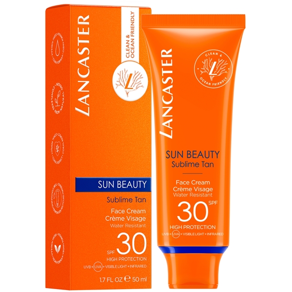 Lancaster SPF30 Sun Beauty Sublime Tan Face Cream (Bilde 2 av 4)