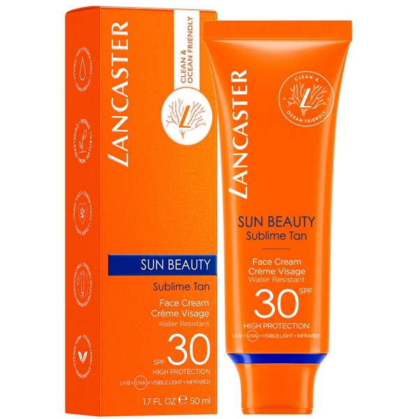 Lancaster SPF30 Sun Beauty Sublime Tan Face Cream (Bilde 2 av 4)