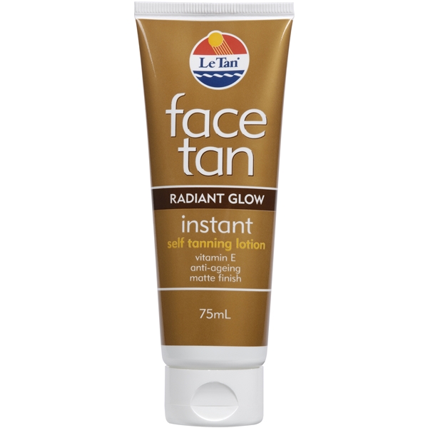 Face Tan Radiant Glow Instant Self Tanning Lotion